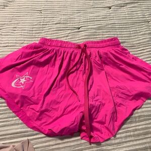 Pink Girls Champion Cheer Athletic Shorts
